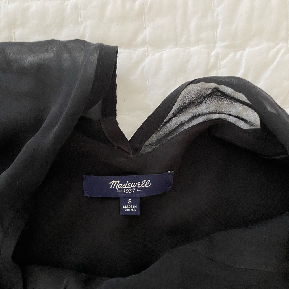 Black madewell dress